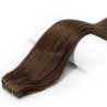 Biadesive invisibili - 20 fasce da 4 cm, double drawn, 100% capelli veri - 3