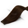 Tessitura ultra sottile - larga 80 cm da 50 g, double drawn, 100% capelli veri - 4