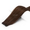 Tessitura ultra sottile - larga 80 cm da 50 g, double drawn, 100% capelli veri - 5