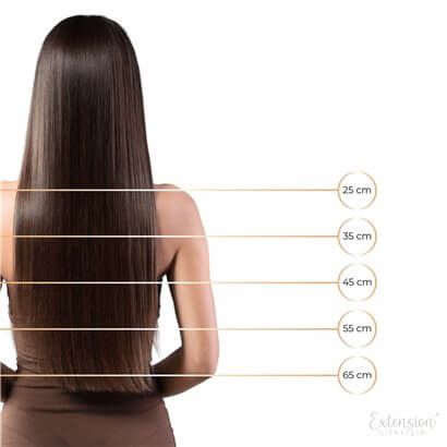 Acquista le extension a clip invisibili, 50/55 cm per volume immediato