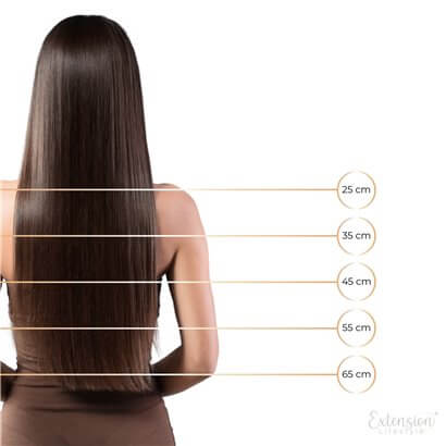 Cheratina lisce classic - 20 ciocche, single drawn, 100% capelli veri