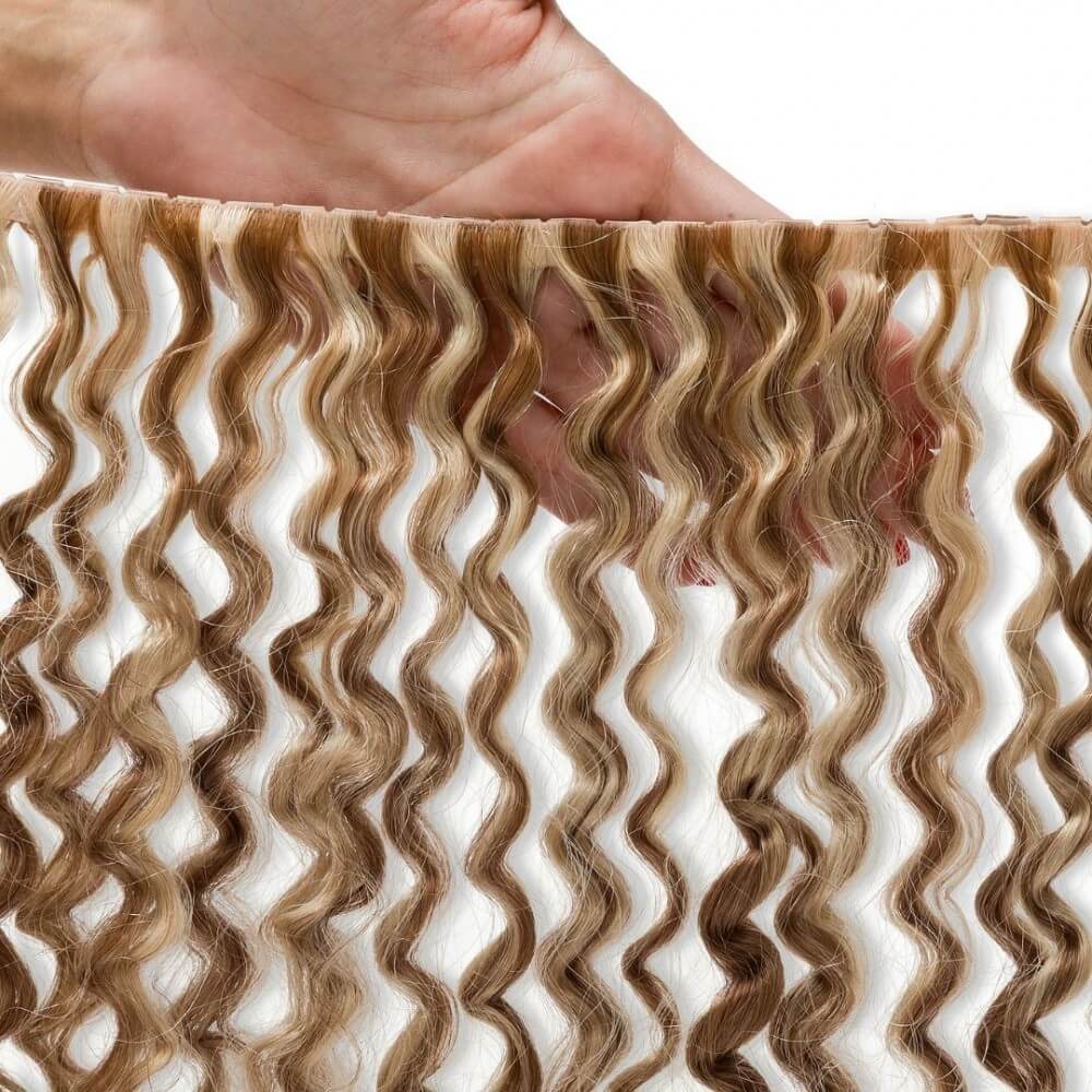 Acquista subito la doppia fascia invisibile microring riccia!