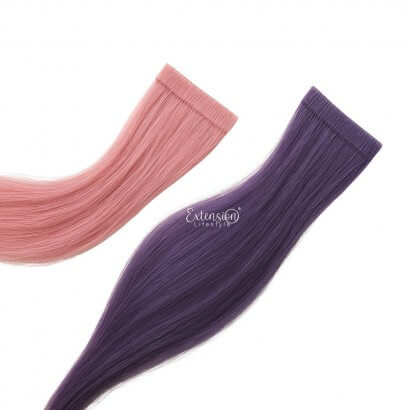 Biadesive lisce classic - colori crazy -20 fasce da 4 cm