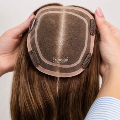 Topper professionali–double drawn, 100% capelli veri