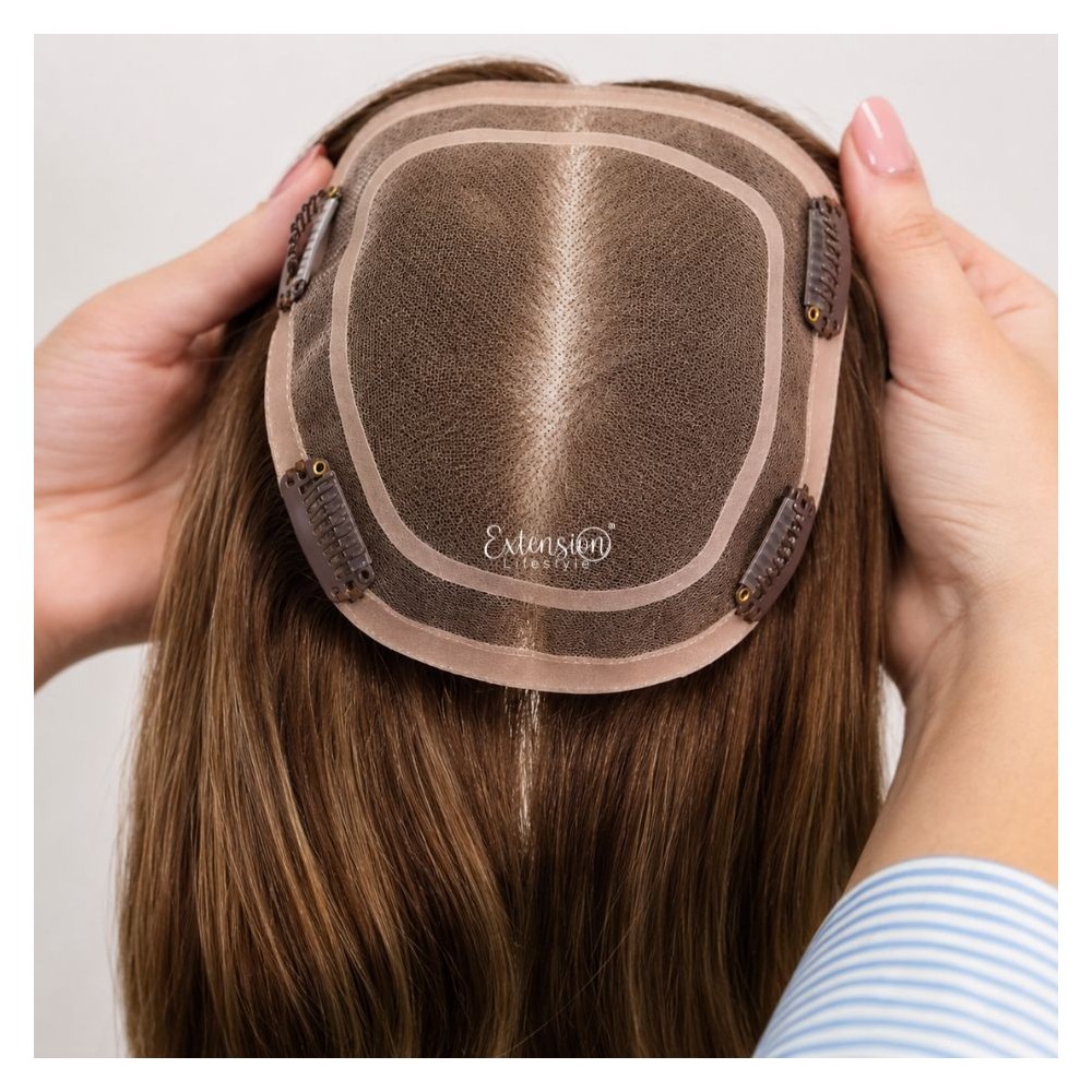 Topper professionali–double drawn, 100% capelli veri