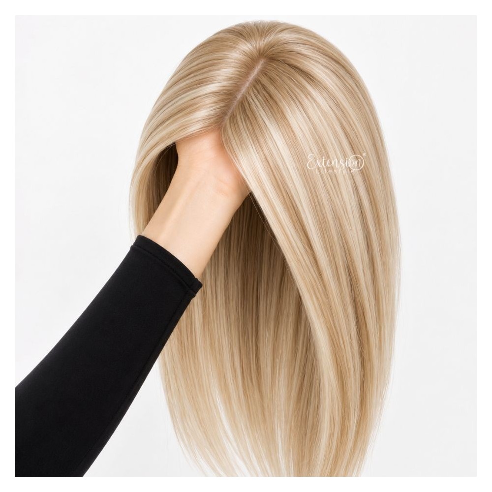 Topper professionali–double drawn, 100% capelli veri
