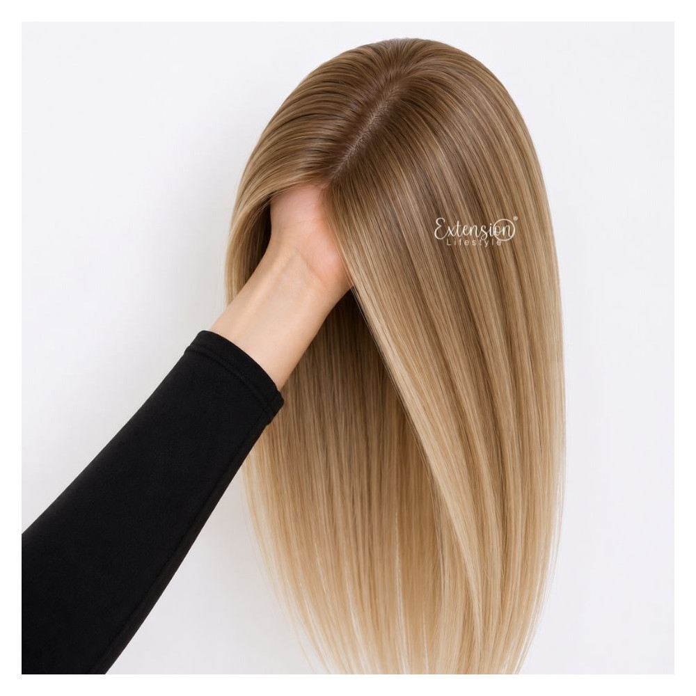 Topper professionali–double drawn, 100% capelli veri
