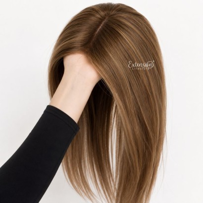Topper professionali–double drawn, 100% capelli veri
