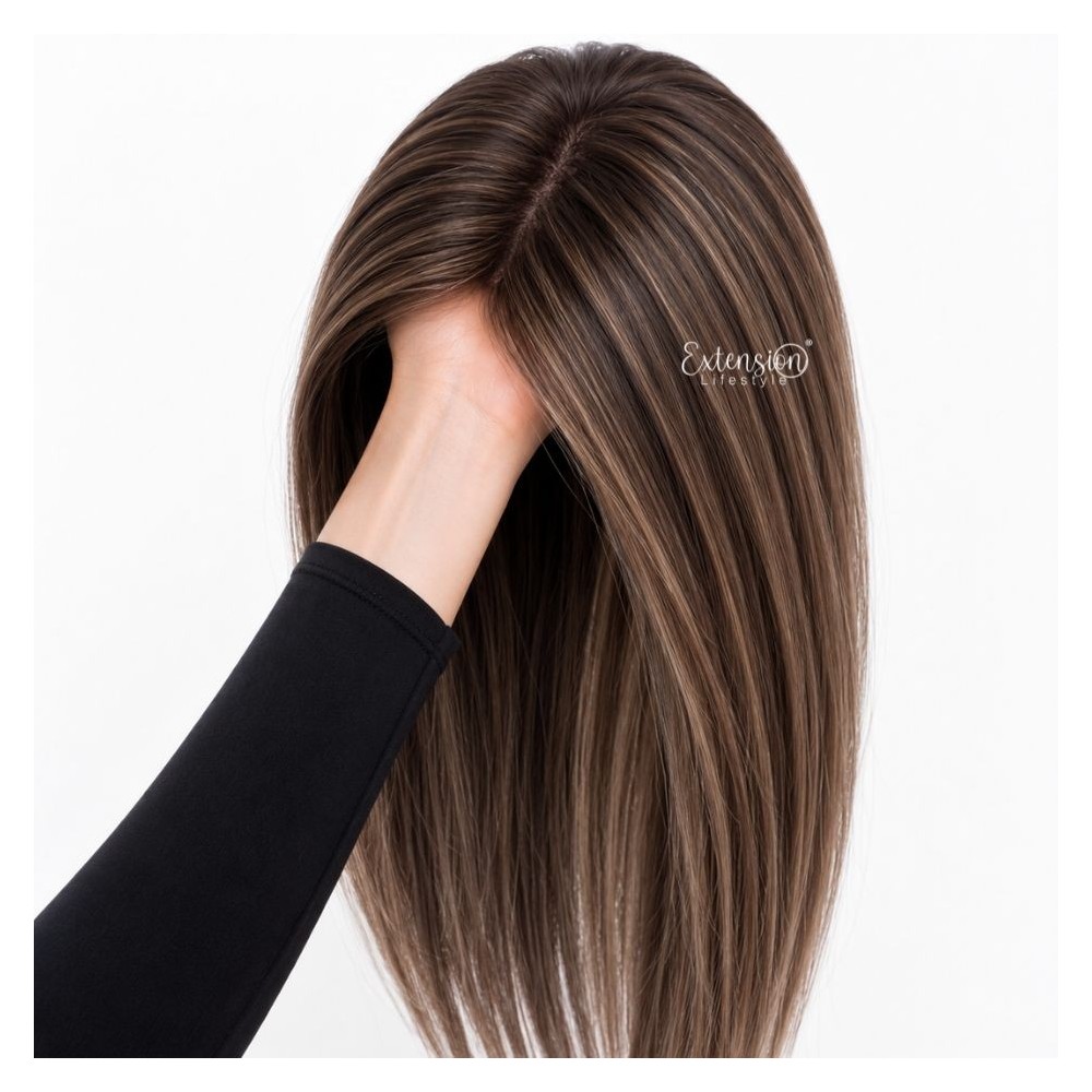 Topper professionali–double drawn, 100% capelli veri